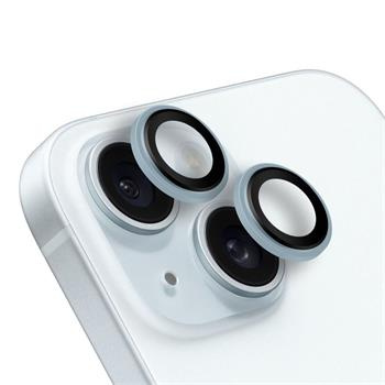 OBAL:ME ochrana čoček Apple iPhone 15/15 Plus modrá