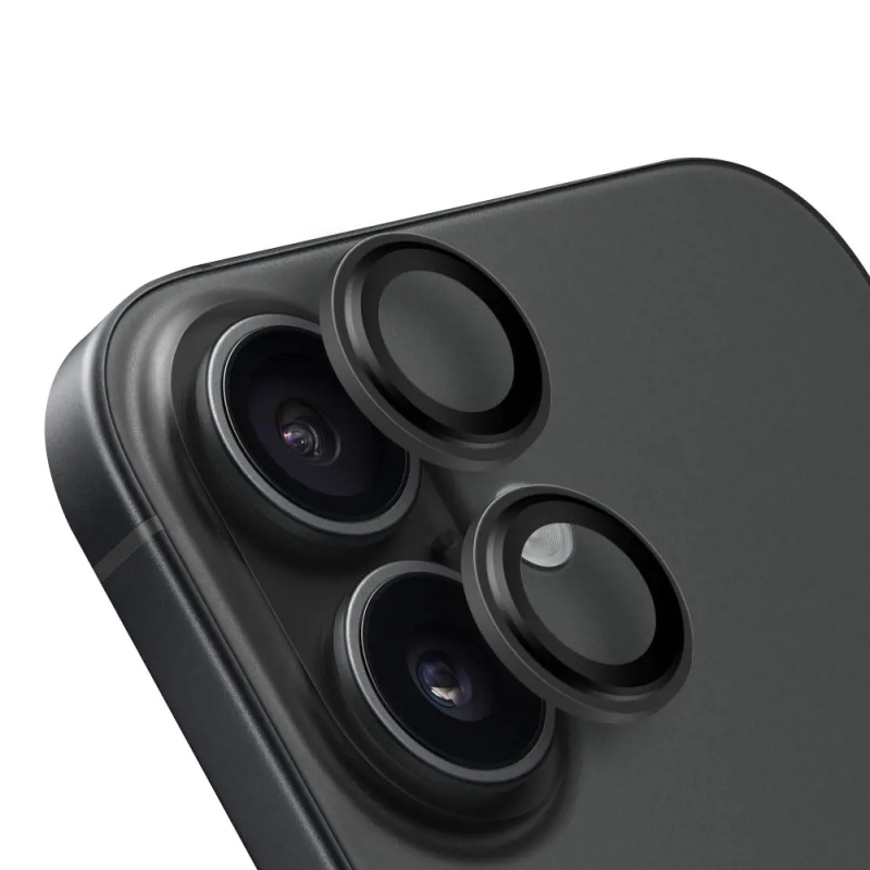 OBAL:ME ochrana čoček Apple iPhone 16/16 Plus černá