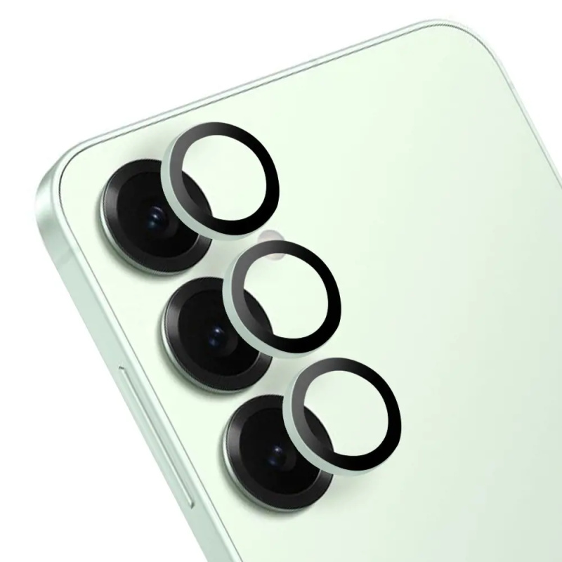 OBAL:ME ochrana čoček Samsung Galaxy S25 zelená