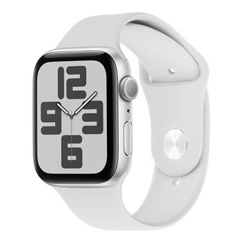 OBAL:ME Silikonový Řemínek pro Apple Watch 38-41mm (S-M) bílý