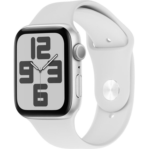 OBAL:ME Silikonový Řemínek pro Apple Watch 38-41mm (S-M) bílý
