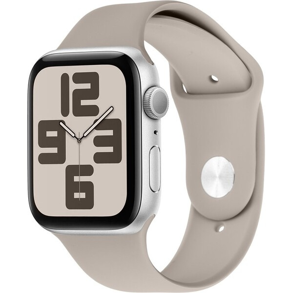 OBAL:ME Silikonový Řemínek pro Apple Watch 38-41mm (S-M) béžový