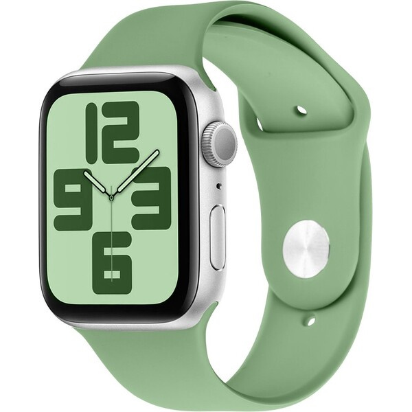 OBAL:ME Silikonový Řemínek pro Apple Watch 42-49mm (M-L) zelený