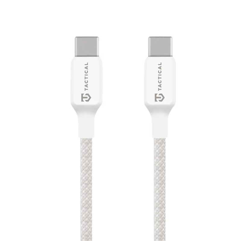 Tactical Stitch Thread kabel USB-C/USB-C (60W) 2m bílý