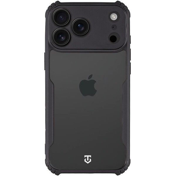 Tactical Quantum Stealth kryt Apple iPhone 17 Pro Max čirý/černý