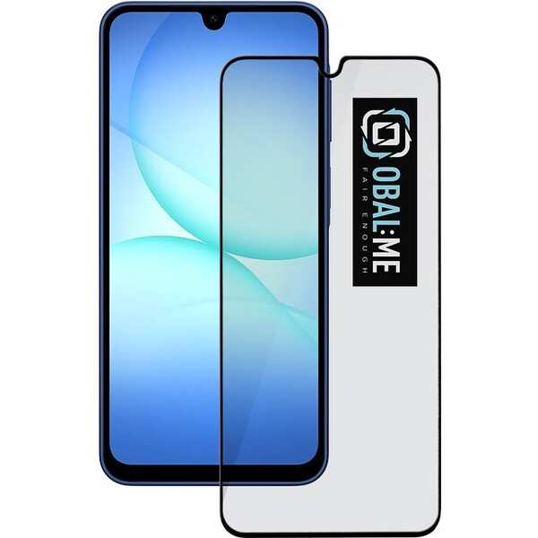 OBAL:ME 5D tvrzené sklo Samsung Galaxy A17 4G/5G černé