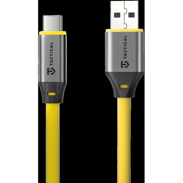 Tactical Fat Man 2.0 kabel USB-A/USB-C 1m žlutý