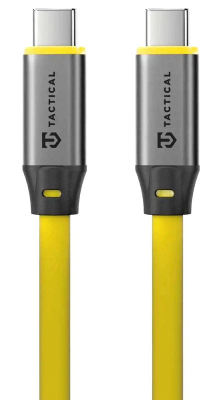 Tactical Fat Man 2.0 kabel USB-C/USB-C 1m žlutý