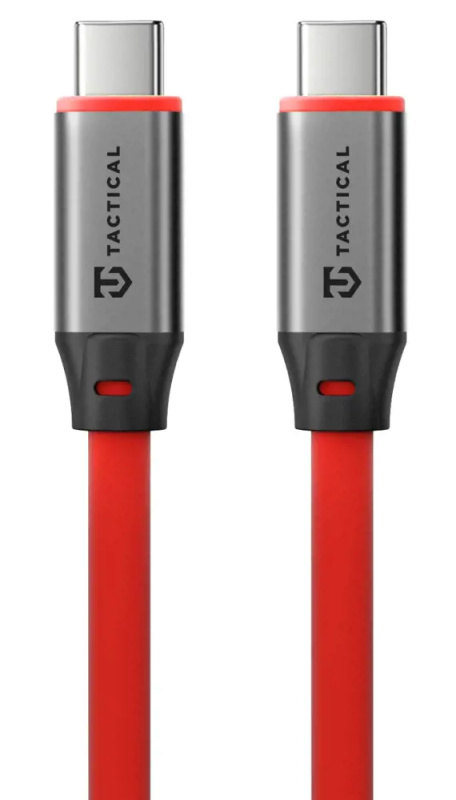 Tactical Fat Man 2.0 kabel USB-C/USB-C 1m červený