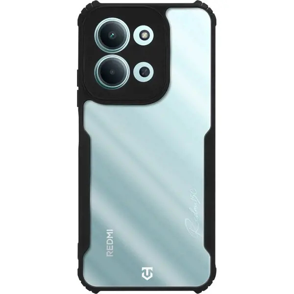 Tactical Quantum Stealth Kryt pro Xiaomi Redmi 15C 4G/5G – Clear/Black