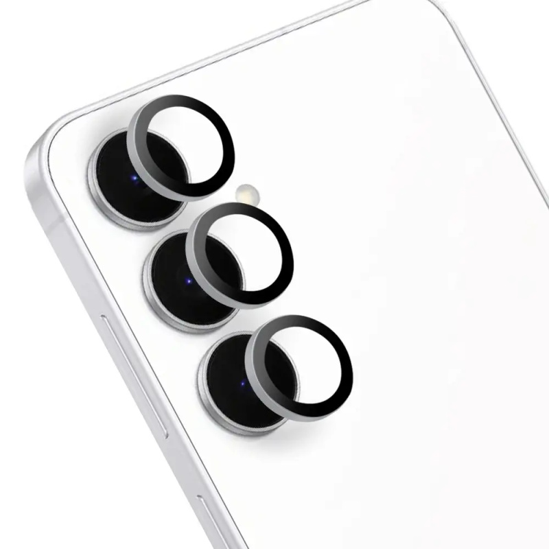 OBAL:ME ochrana čoček Samsung Galaxy S25 FE titanově stříbrná