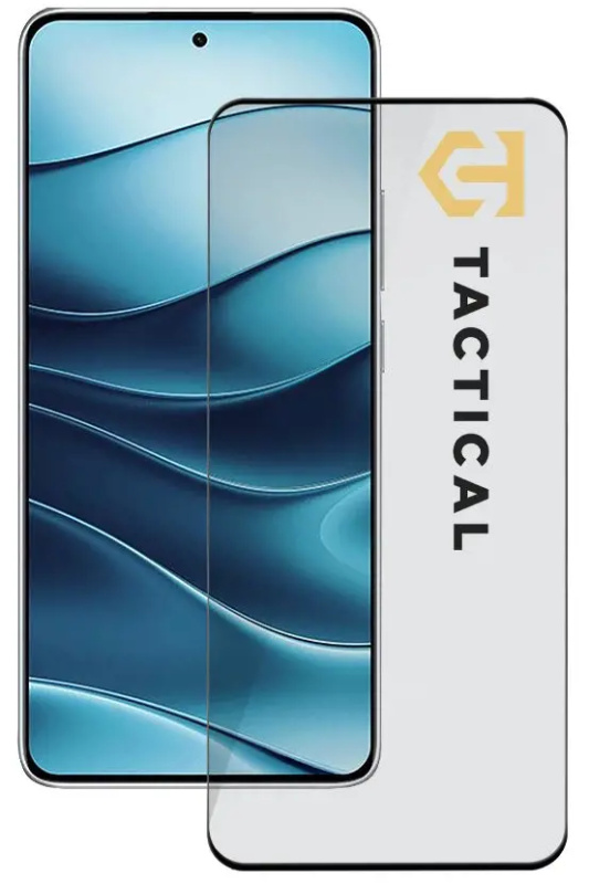 Tactical Glass Shield 5D sklo pro Xiaomi Redmi Note 15 4G/5G černé