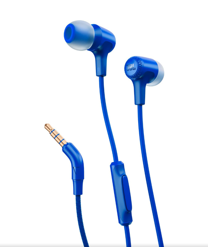 JBL E15 InEar Sluchátka Blue