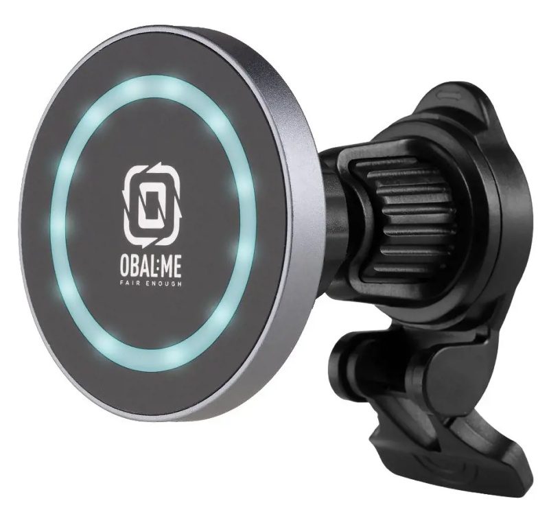 OBAL:ME MagNetix Aura Bezdrátový nabíjecí držák do auta 15W černý