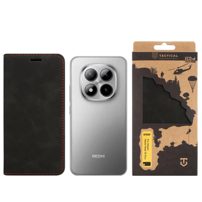 Tactical Xproof pouzdro Xiaomi Redmi Note 15 4G/5G černé