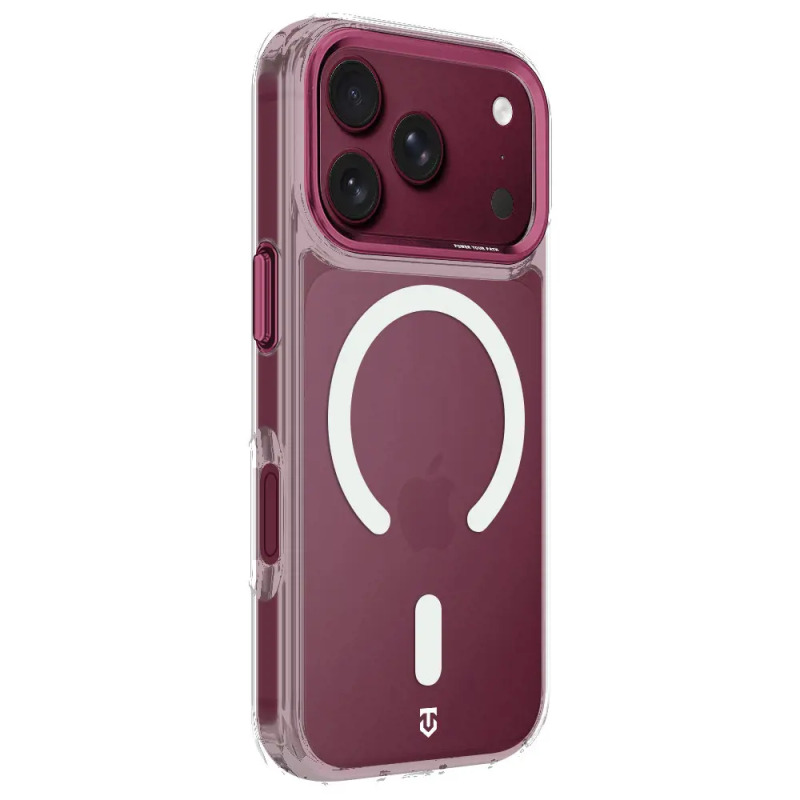 Tactical MagForce 2.0 MagSafe kryt Apple iPhone 17 Pro/18 Pro burgundsky červený