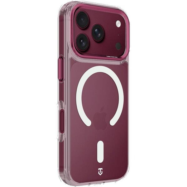 Tactical MagForce 2.0 MagSafe kryt Apple iPhone 17 Pro/18 Pro burgundsky červený