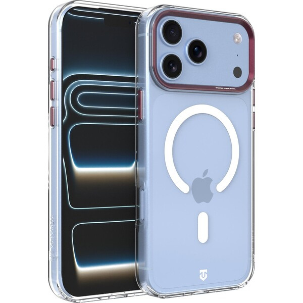 Tactical MagForce 2.0 MagSafe kryt Apple iPhone 17 Pro Max/18 Pro Max burgundsky červený