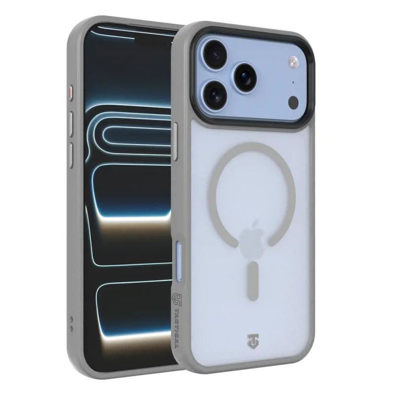 Tactical MagForce Hypersand MagSafe kryt Apple iPhone 17 Pro/18 Pro Light Grey
