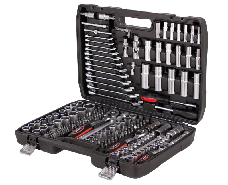 Gola sada Exclusive 1/4", 3/8" a 1/2", 215 dílů - AH12215