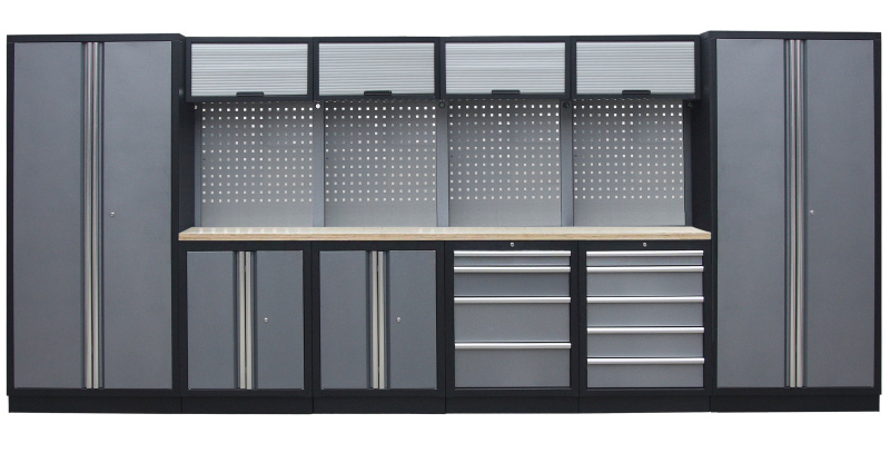 Kvalitní PROFI dílenský nábytek - 4535 x 2000 x 495 mm - TGS1300AA3