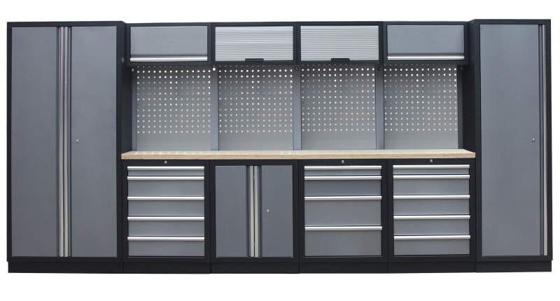 Kvalitní PROFI dílenský nábytek 4235 x 495 x 2000 mm - TGS1300AB