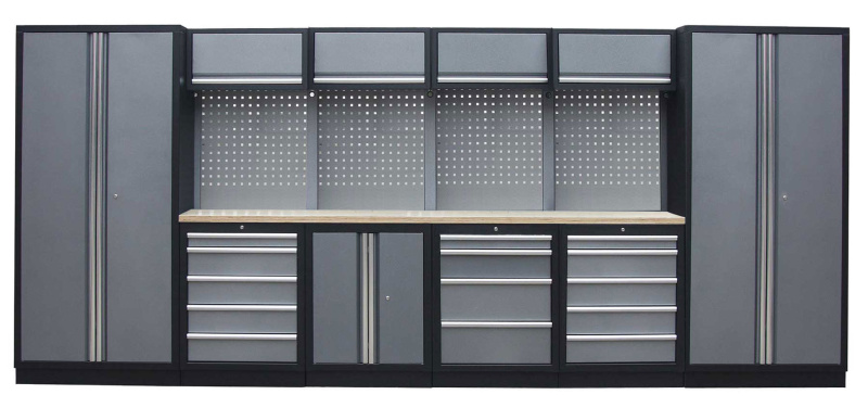 Kvalitní PROFI dílenský nábytek - 4535 x 2000 x 495 mm - TGS1300AE