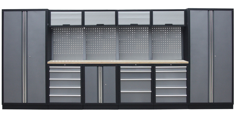 Kvalitní PROFI dílenský nábytek - 4535 x 2000 x 495 mm - TGS1300AI
