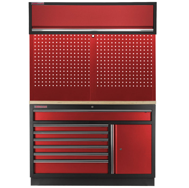 Dílenská sestava PROFI RED, 1360 x 495 x 2000 mm - RTGC1371BAL