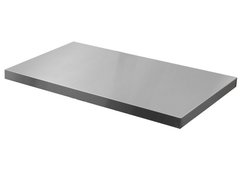 Nerezová pracovní deska PROFI, 680 x 463 x 38 mm  - TGW26S