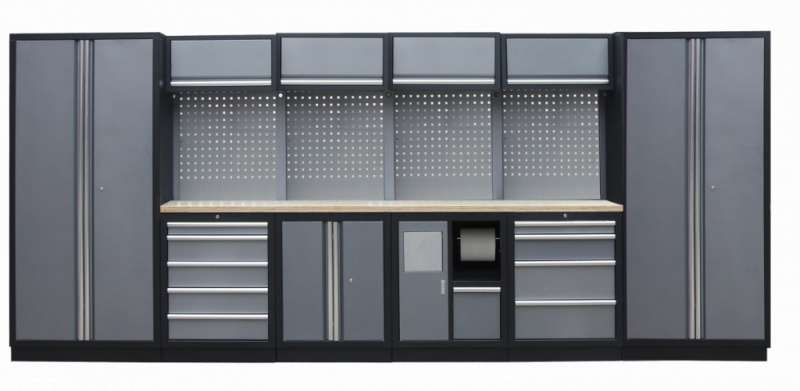 Kvalitní PROFI dílenský nábytek - 4535 x 2000 x 495 mm - TGS1301AE