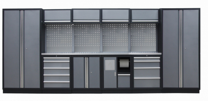 Kvalitní PROFI dílenský nábytek - 4535 x 2000 x 495 mm - TGS1301AN