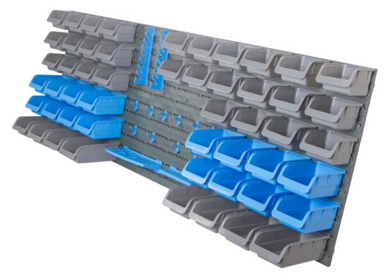 Závěsný organizér na šroubky, 69 dílů - MSBRWK6903