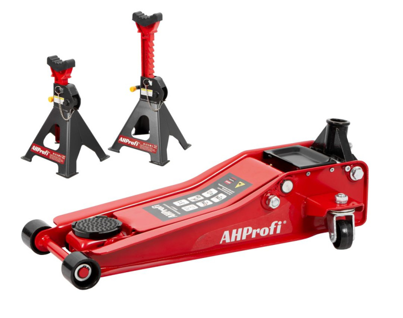 Set pojízdného zvedáku STANDARD 3 t + 2 ks podpěr 3 t - AH0300BAL