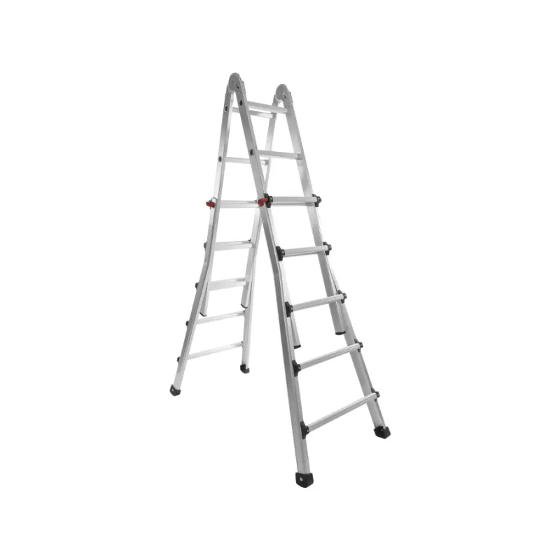 Teleskopický multifunkční žebřík AHProfi, 2 x 5 stupňů, 150 kg - AH305