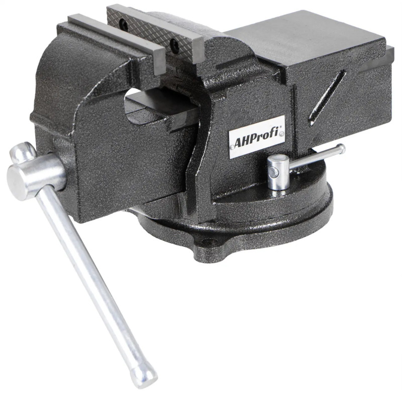 Otočný dílenský svěrák Heavy Duty 100 mm - AH0804