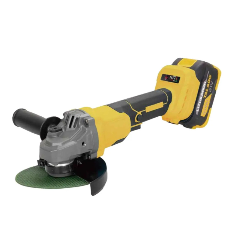 AKU úhlová bruska 125 mm, 21 V, se 2 akumulátory, TALADO - ML-A005