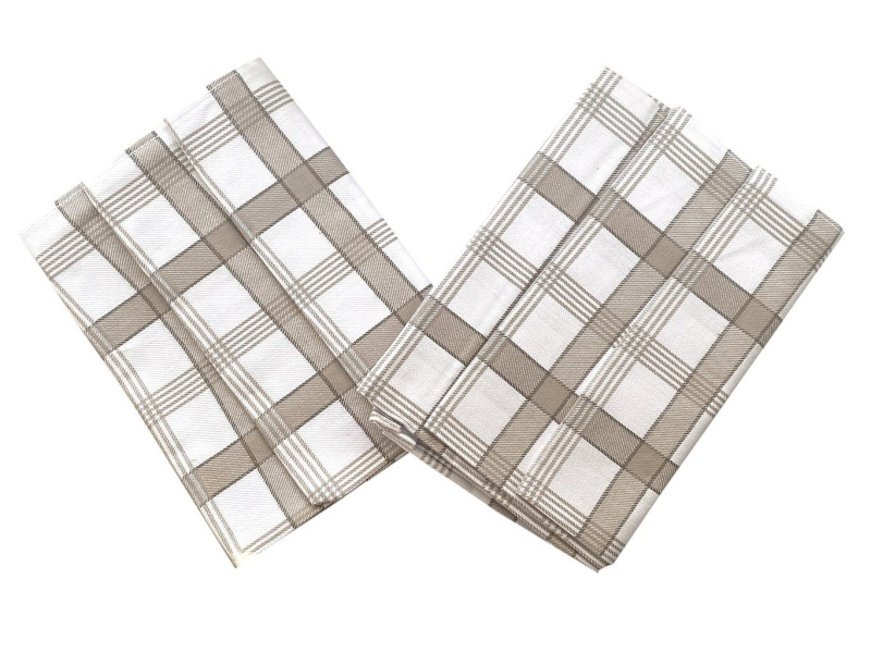 Svitap Utěrka Extra savá Káro okr 3 ks Varianta: Utěrka Extra savá 50x70 cm Káro okr 3 ks