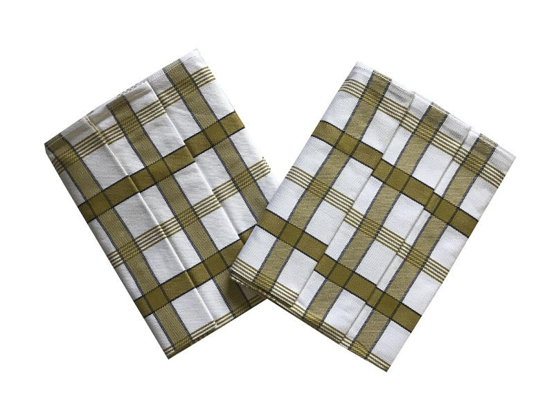 Svitap Utěrka Extra savá Káro khaki 3 ks Varianta: Utěrka Extra savá 50x70 cm Káro khaki 3 ks