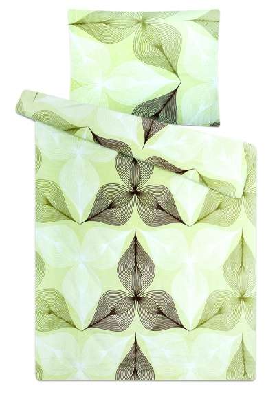 Svitap Povlečení mikroflanel Symbióza pistácie Varianta: Povlečení mikroflanel Symbióza pistácie 140x200, 70x90 cm
