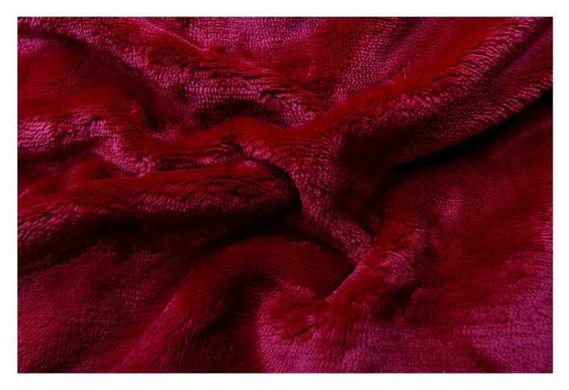SVITAP sleep well Prostěradlo mikroflanel bordó Varianta: Prostěradlo mikroflanel bordó 180x200x20 cm