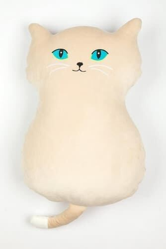 Svitap Polštářek mikrospandex Kočka béžová Varianta: Polštářek mikrospandex Kočka béžová 50x30 cm