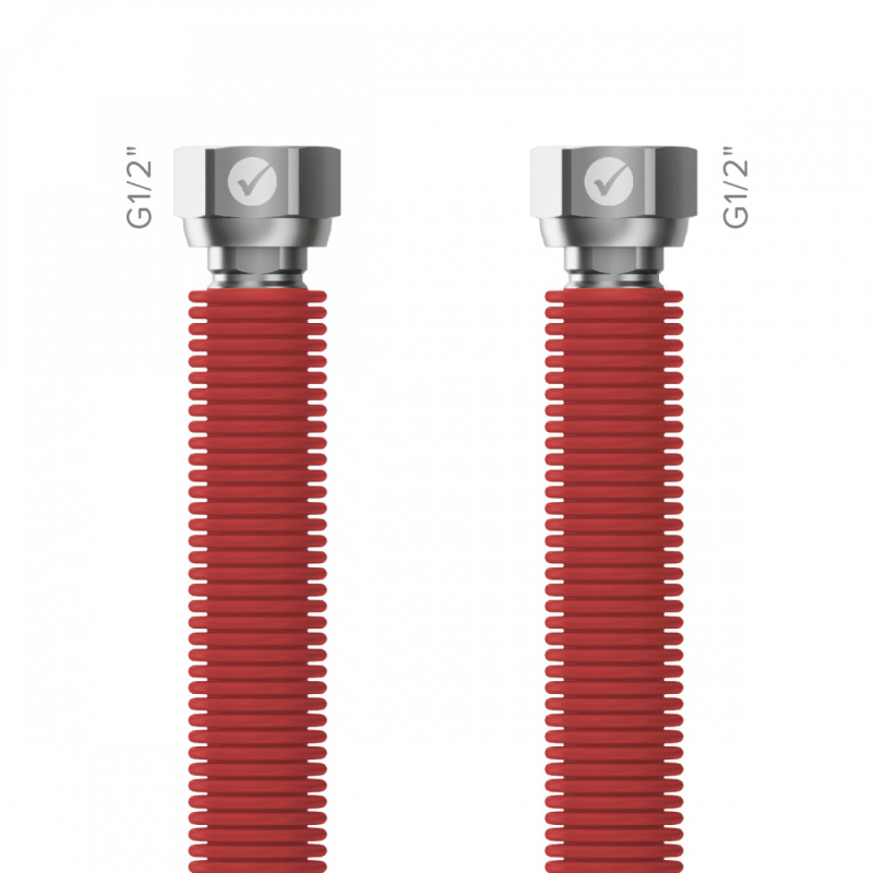 Hadice natahovací Merabell Aqua Flexi G1/2"–G1/2" 30–60 cm