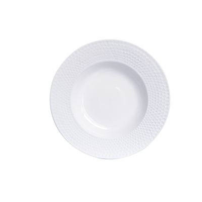 YHOME Talíř hluboký HONEYCOMB 25,5 cm porcelán 1 ks