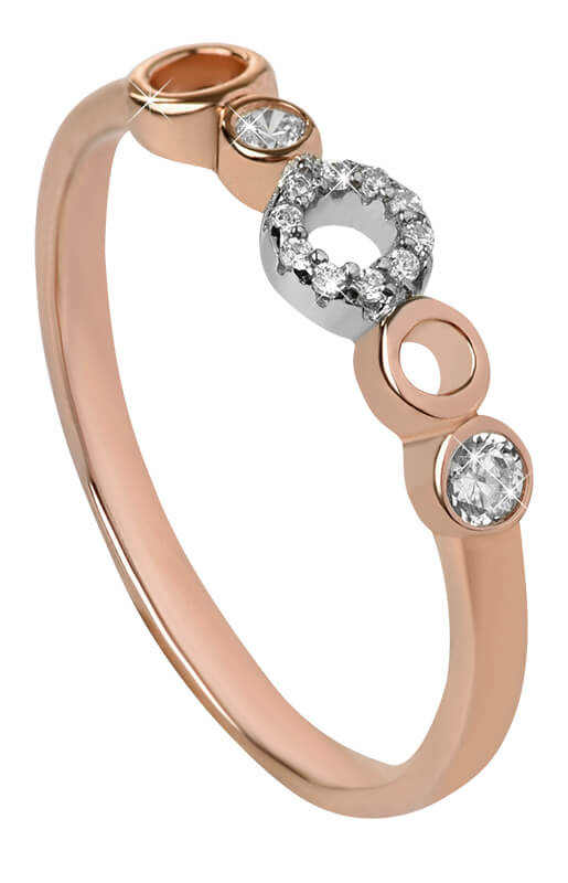 Silver Cat Bicolor dámský prsten se zirkony Bicolor SC345 58 mm