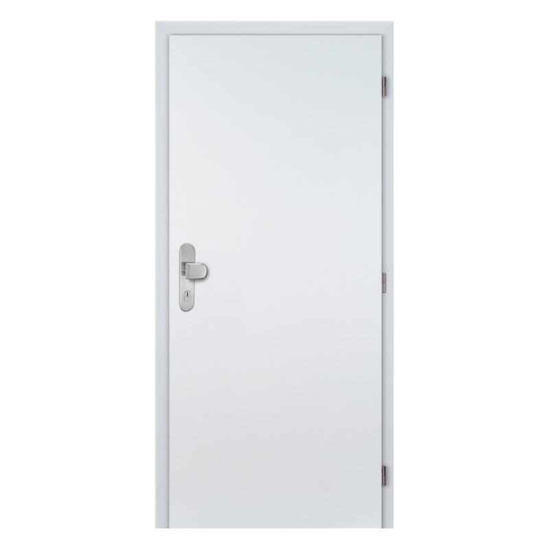 Dveře protipožární plné hladké Doornite Lume Extra bílé premium pravé 800 mm