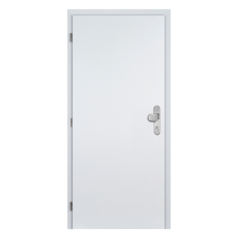 Dveře protipožární plné hladké Doornite Lume Extra bílé premium levé 800 mm