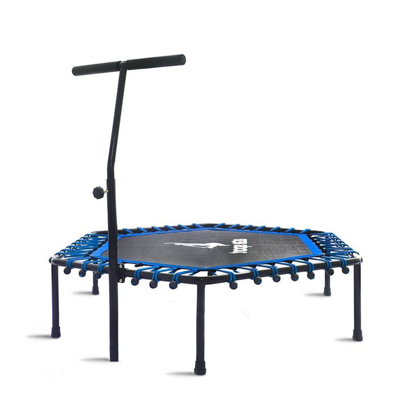 Aga FITNESS Trampolína 130 cm Modrá + madlo