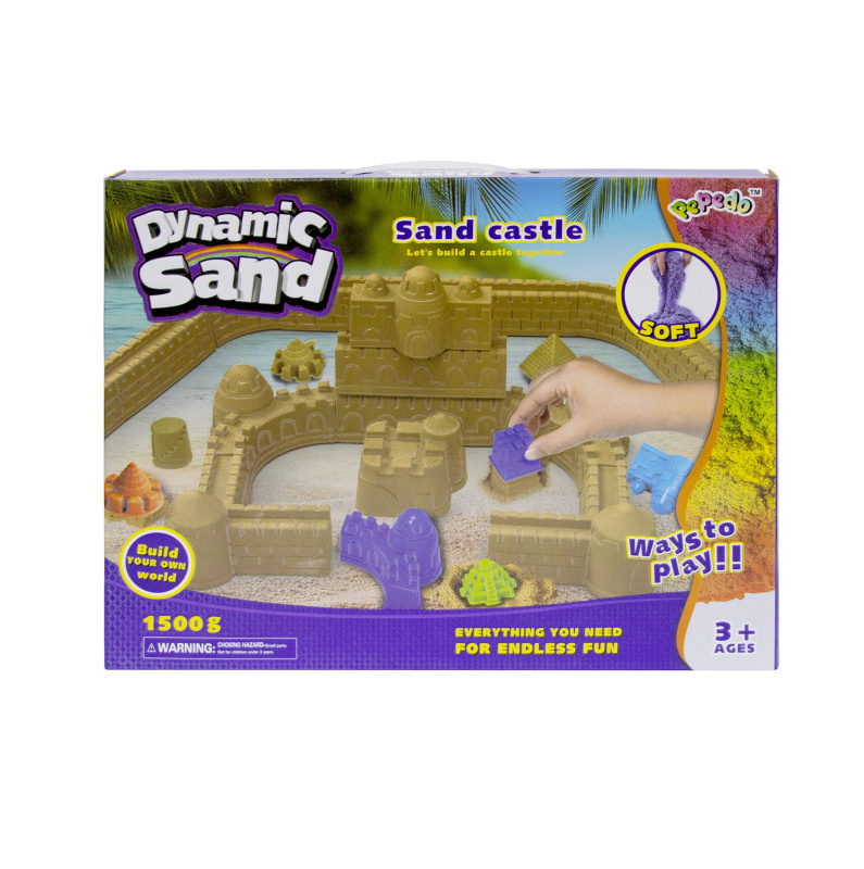Aga4Kids Kinetický písek Zámek + formičky