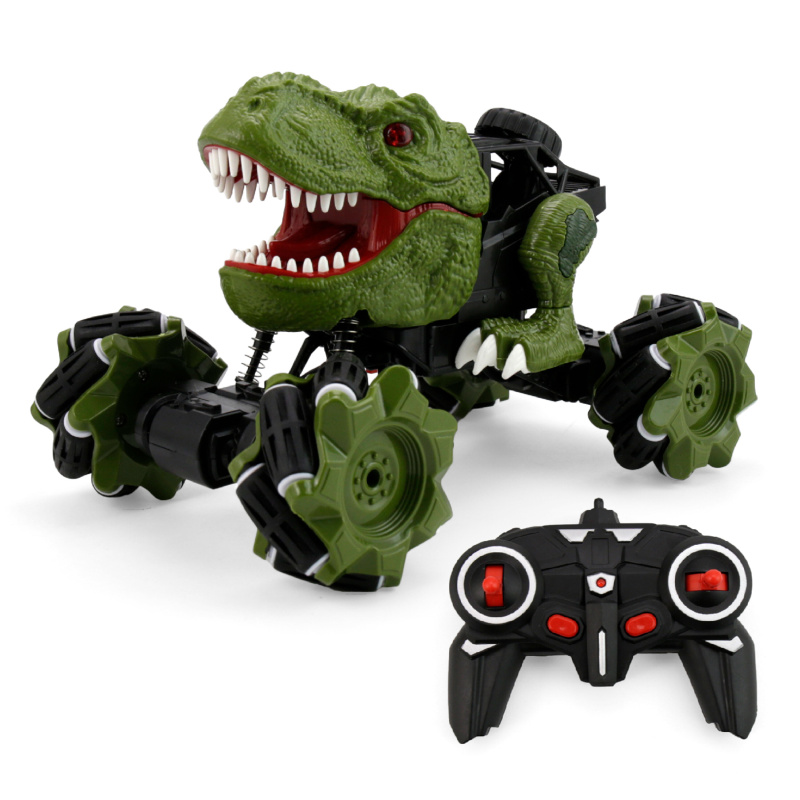 Aga4Kids RC Autíčko Dinosaurus Zelené